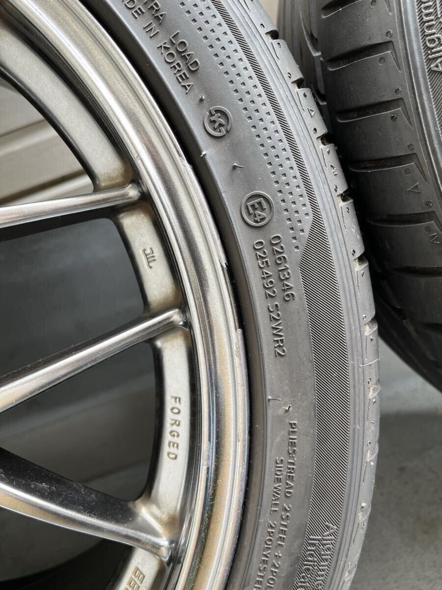 BBS RG-R（ダイヤモンドブラック）RG791 5H-112 8J +50 225/40R18 タイヤホイール4本セット　_画像8