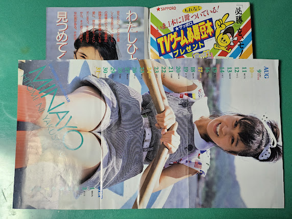 Dunk Dunk 1986 год 9 месяц номер высота . лен ../.nyan./ девушка ./ Matsumoto ../ Minamino Yoko / удача .../ река . эта ./ Nakayama Miho