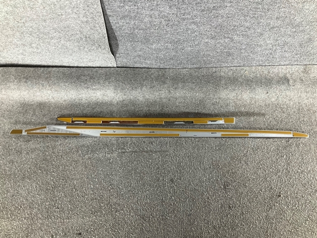 A2346 未使用品 プリウス ZVW60/MXWH60 モデリスタ サイドドアガーニッシュ 左 メッキ☆_画像5