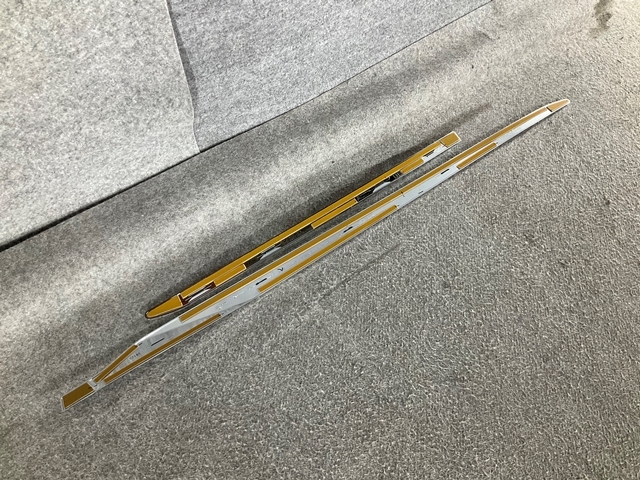 A2346 未使用品 プリウス ZVW60/MXWH60 モデリスタ サイドドアガーニッシュ 左 メッキ☆_画像7