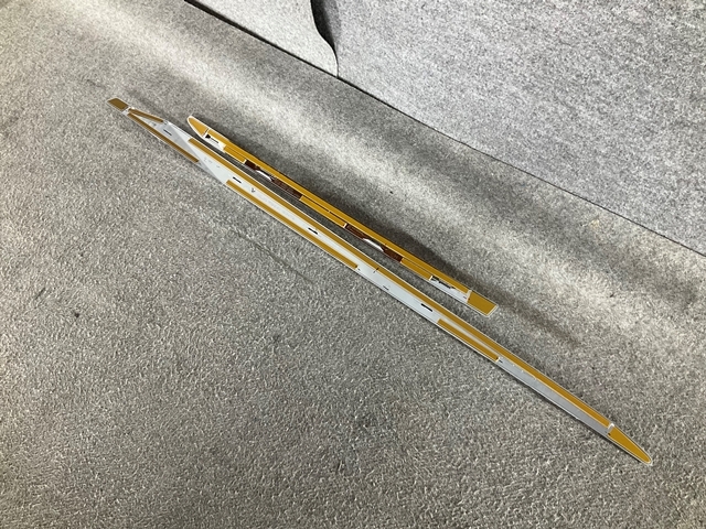 A2346 未使用品 プリウス ZVW60/MXWH60 モデリスタ サイドドアガーニッシュ 左 メッキ☆_画像6