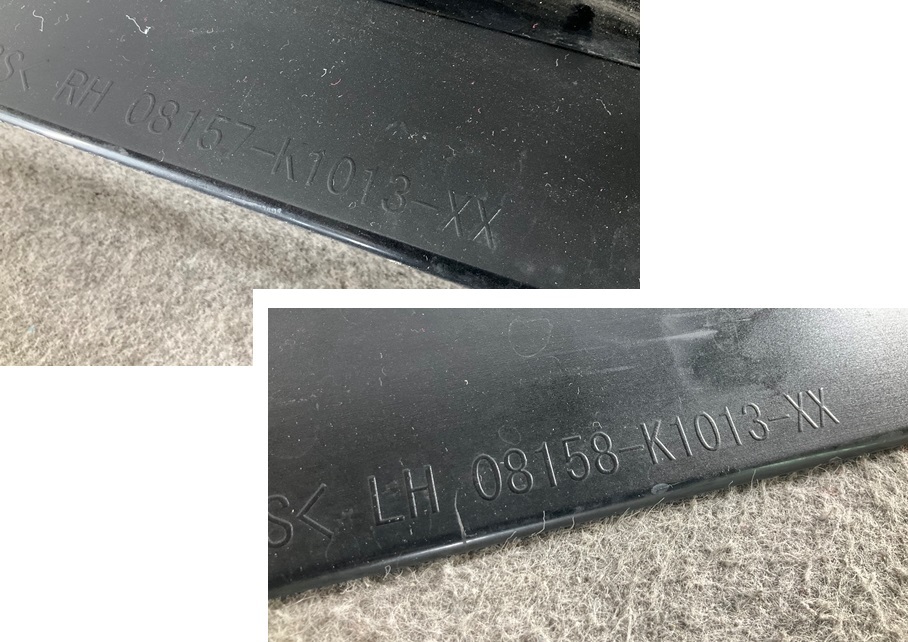 A2355　パッソ　M700A/M710A　サイドステップ　左右　黒パール☆_画像5