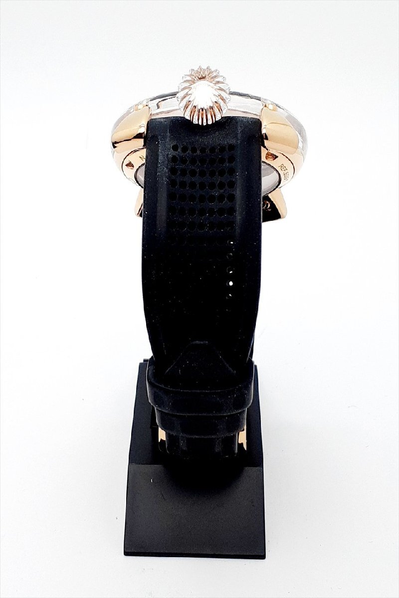 【b04】GaGa MILANO ガガミラノ マヌアーレ 6091 手巻き スケルトン メンズウォッチ 時計 ジャンク_画像6