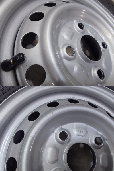  с новой машины '25 год производства Carry Every TOPY YOKOHAMA VAN355 145/80R12 80/78N LT 4шт.@DA17V DA16T DA63T DA64V 145R12 6PR Z2252D