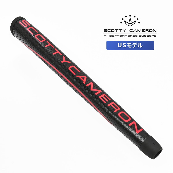 スコッティキャメロン マタドール ブラック レッドロゴ スモールサイズ パター グリップ 101453 Scotty Cameron Matador Putter Grip Small_画像1