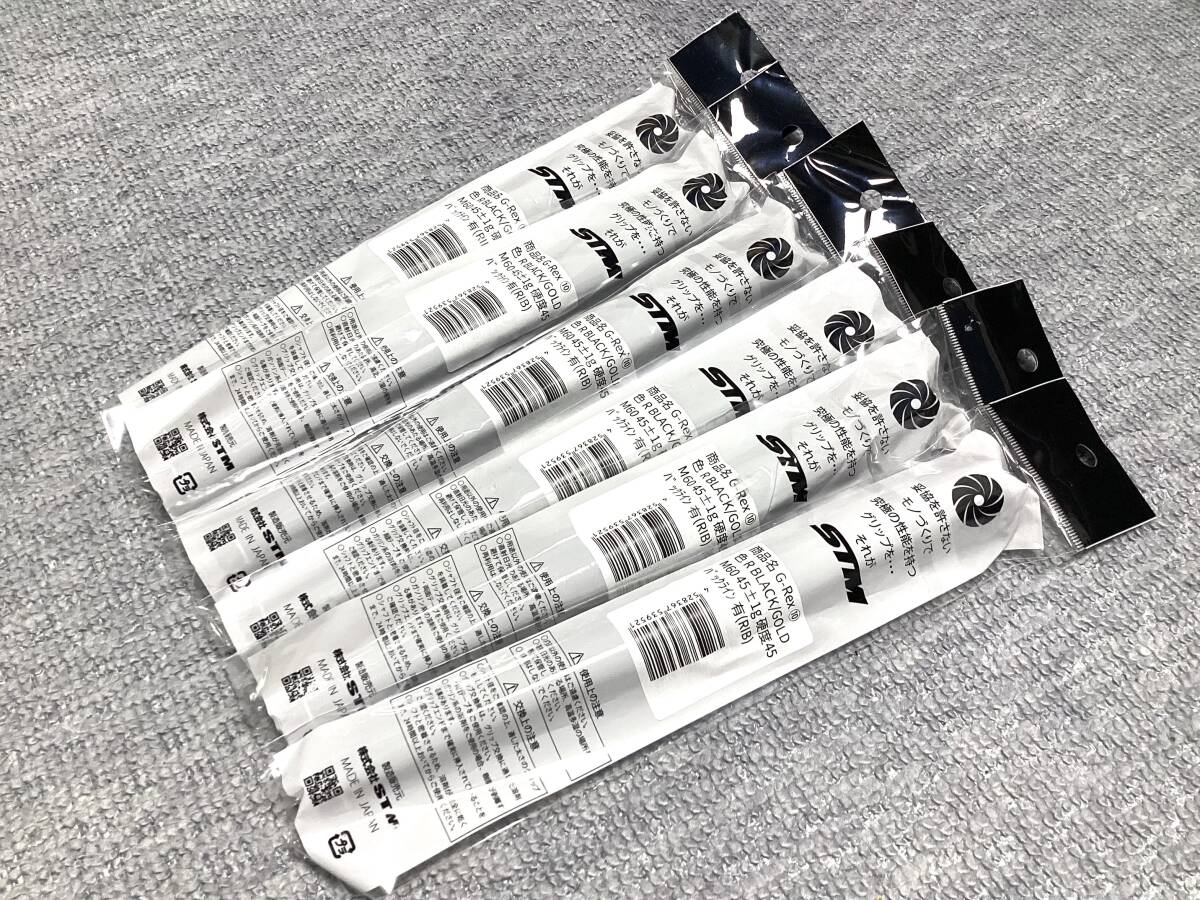 新品未使用！★★ STM G-REX BLACK/GOLD 硬度45 BLあり 6本セット ★★_画像2