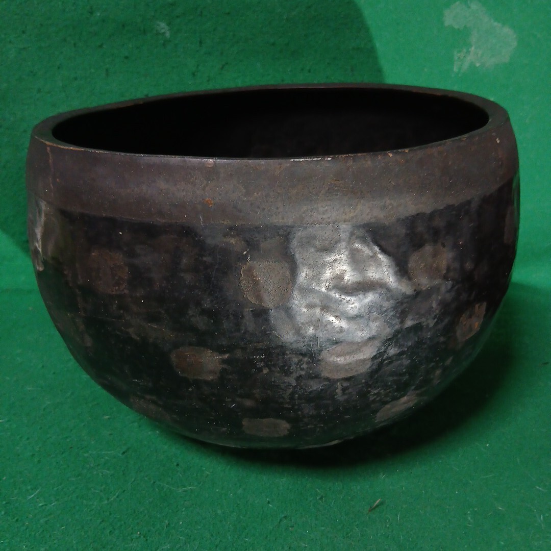 時代物　大型　おりん　直径25cm　補修跡有_画像3