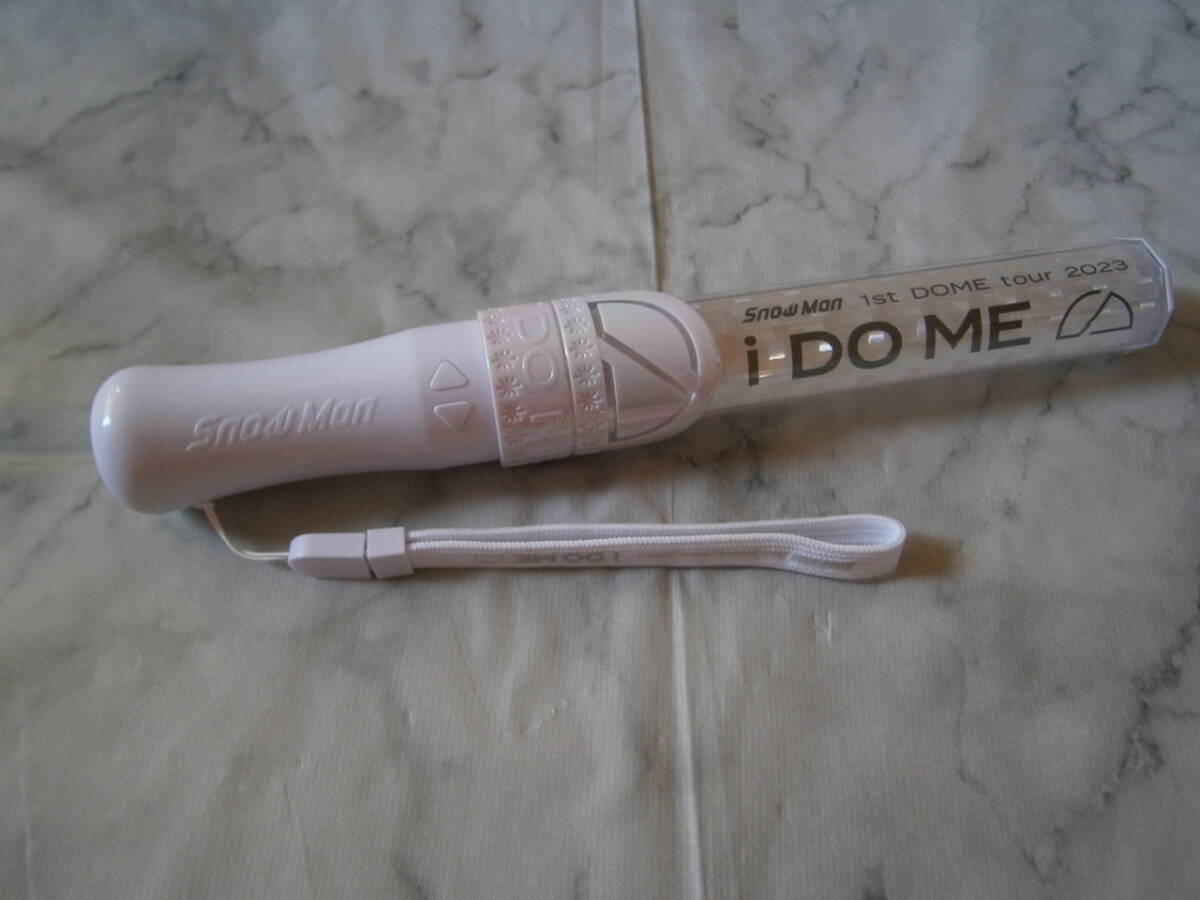 ●●●●Snow Man●ペンライト●2023●作動確認済み●スノーマン●i DO ME●旧ジャニーズ●STARTO●中古●●●●の画像1
