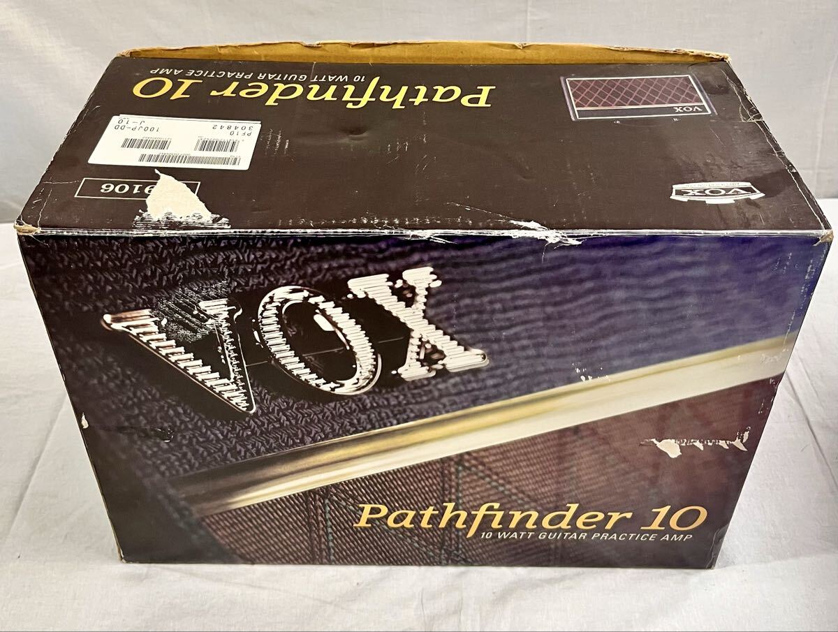 ②【美品】VOX Pathfinder10 V9106 ギターアンプ 10W 元箱付 ケーブル 説明書付　パスファインダー 10 中古アンプ ヴォックス コンボアンプ_画像9