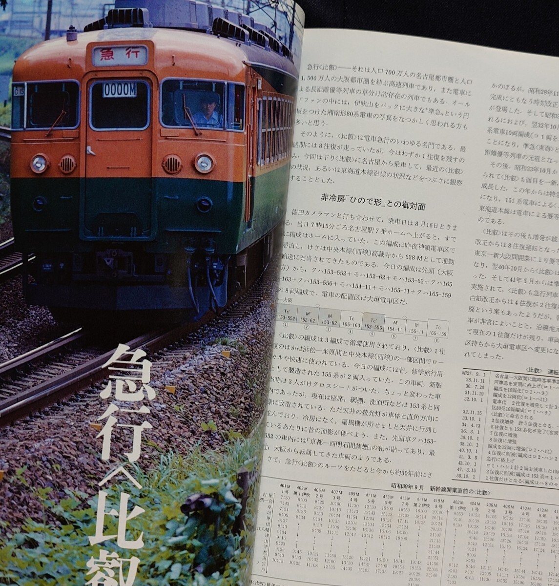 鉄道ジャーナル 1982年11月号 NO.189 急行列車のあすをさぐる 列車追跡 気動車急行しらゆき 夜行急行利尻 急行列車再発見 出島 急行比叡 他_画像5