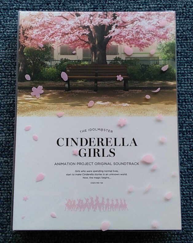 ●THE IDOLM@STER CINDERELLA GIRLS ANIMATION PROJECT ORIGINAL SOUNDTRACK【豪華特殊デジパック仕様:3CD+Blu-ray Audio】●田中秀和_画像1