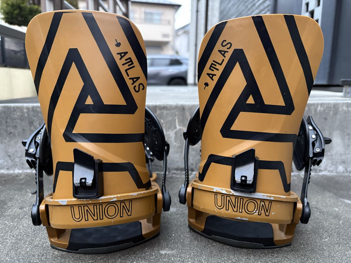 UNION ATLAS ゴールド/ブラック　中古Mサイズ_画像1