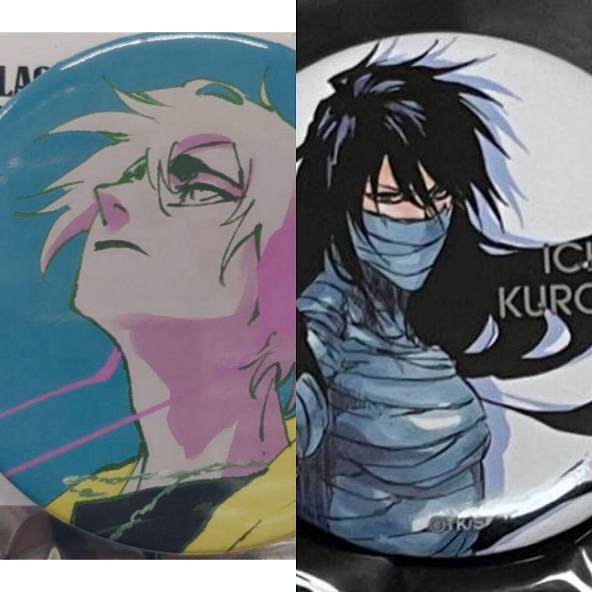 BLEACH ウルキオラ bhdc 缶バッジ 無月 黒崎一護 アクリル