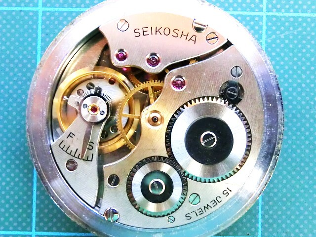 ♪SEIKO　セイコー懐中時計　15石　手巻き　19セイコー_画像7