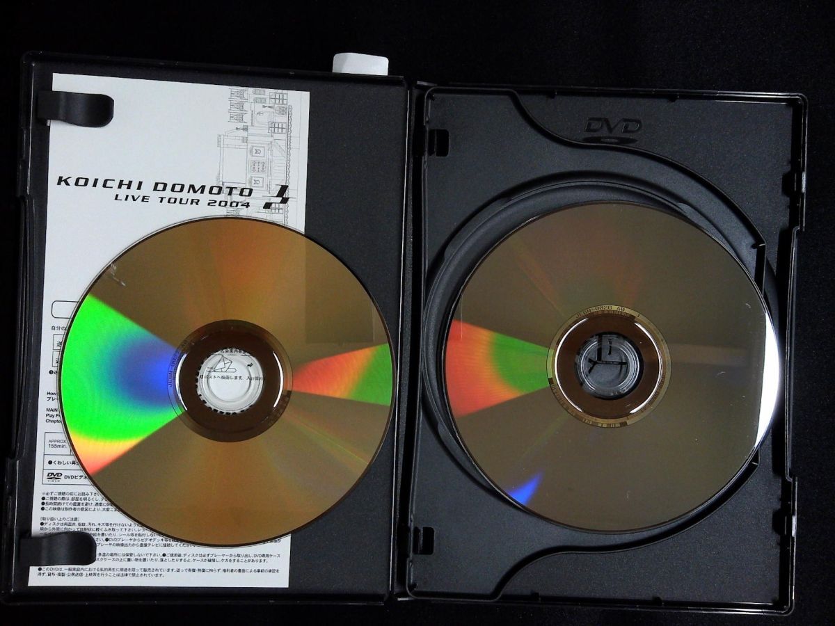 7250 DVD 堂本光一「KOICHI DOMOTO LIVE TOUR 2004 1/2」２枚組_画像3