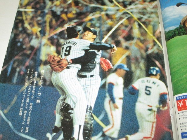 列島燃ゆ 阪神V タイガース 激写グラフ / 日刊スポーツ_画像2