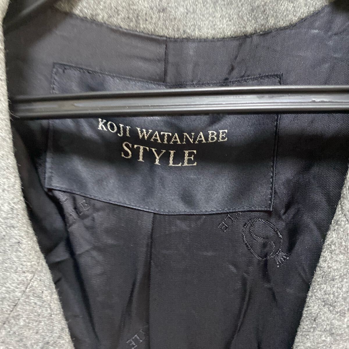 コージワタナベ スティル ヴィンテージ ウール ダブル ジャケット ブレザー KOJI WATANABE STYLE サイズフリー_画像7