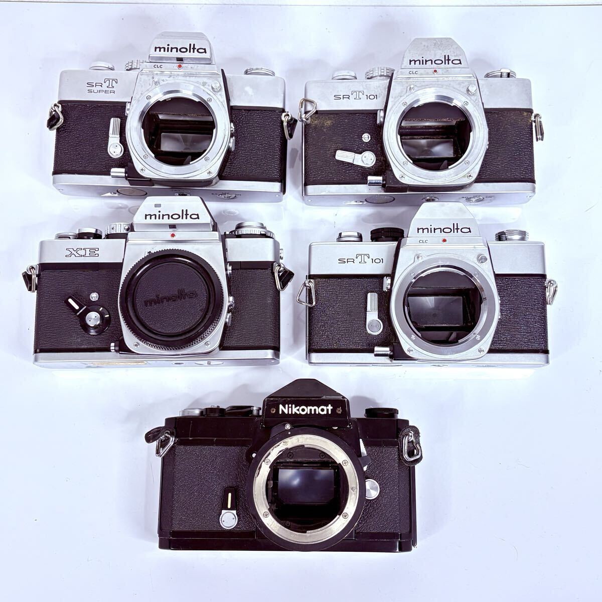 NIKON MINOLTA 一眼レフカメラ ボディ 計5台_画像1