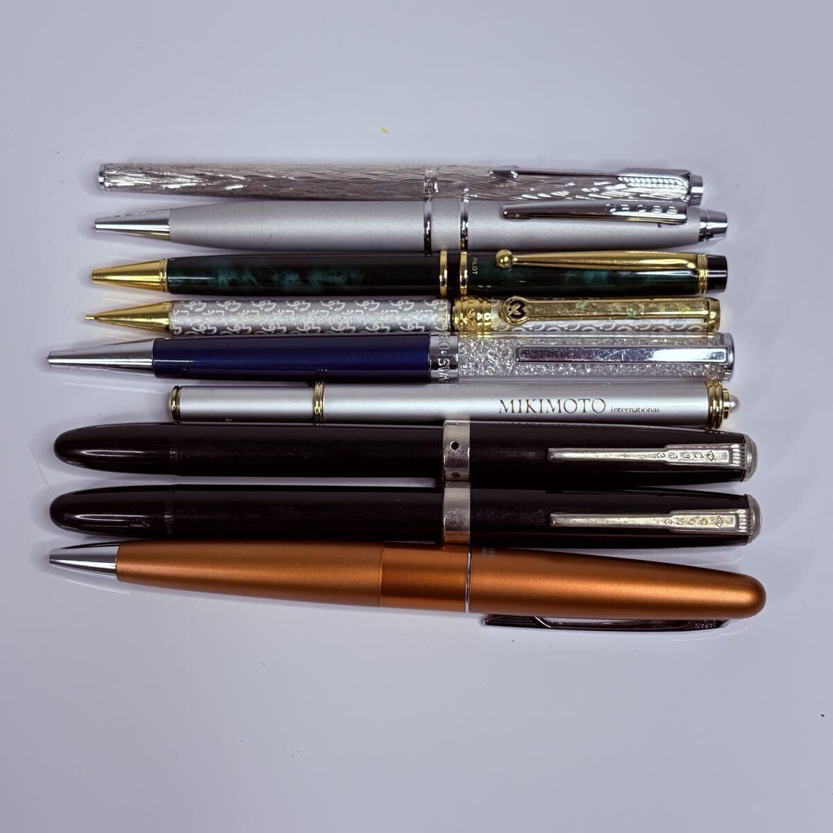 PARKER SWAROVSKI PILOT CROSS 他 万年筆 & ボールペン 計10本_画像2