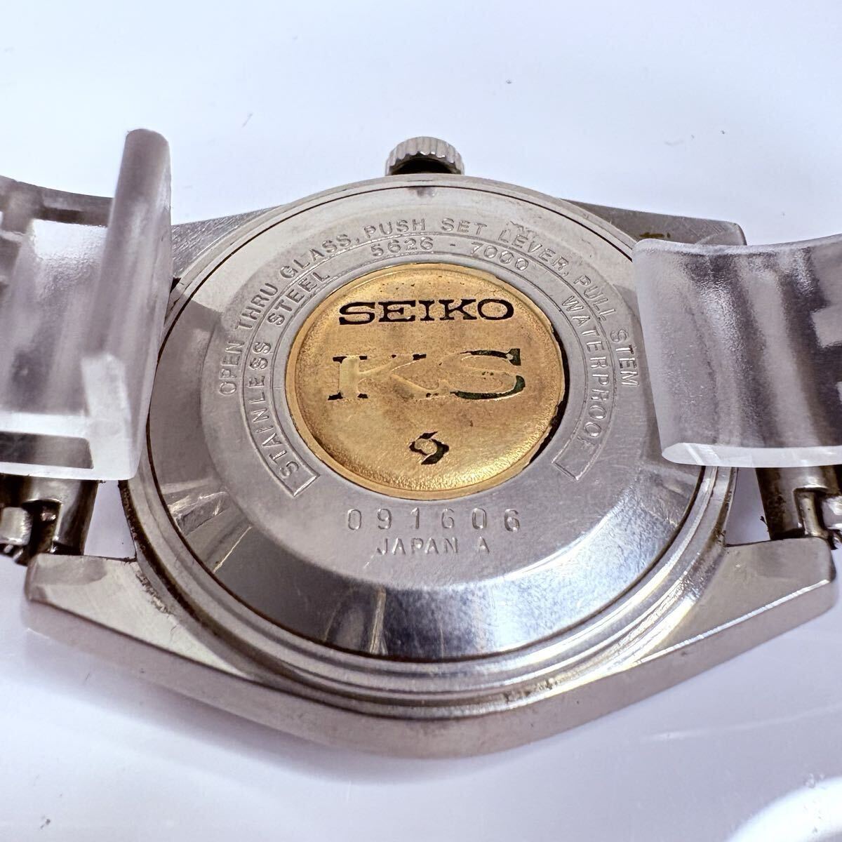 KING SEIKO キング セイコー KS メダリオン automatic オートマ 5626-7000 腕時計 時計_画像7