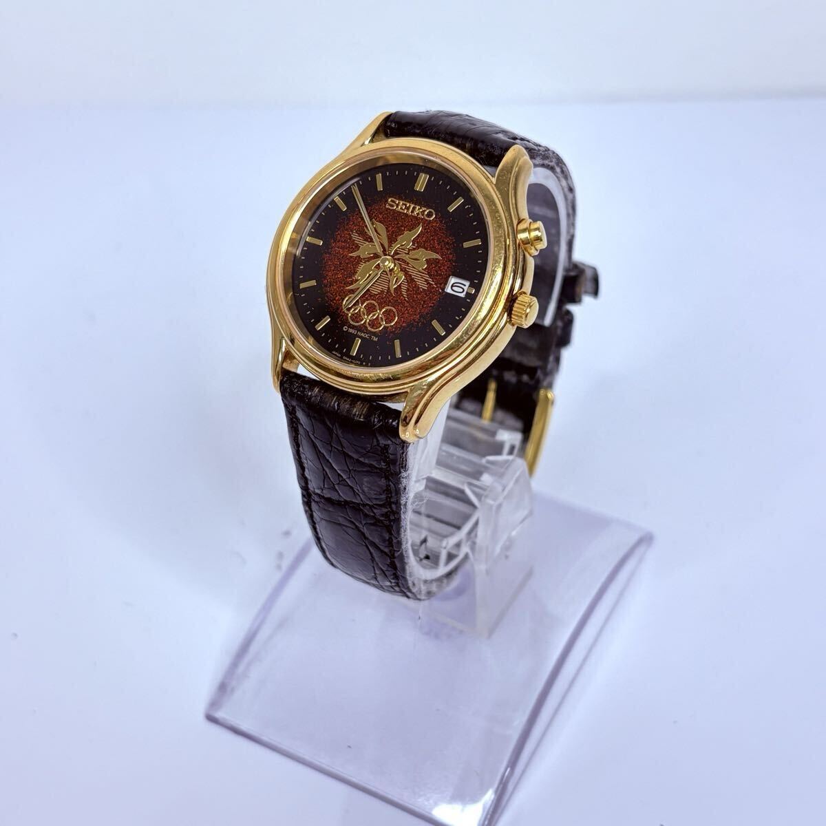 SEIKO 腕時計 オリンピックモデル Presmatic 他 5M42-0F60 5146-7000 7548-7000 計3本_画像2