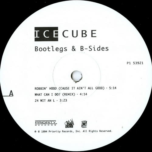 【ＬＰ】　ICE CUBE 「 BOOTLEGS & B-SIDES 」 ( PRIORITY 53921 )_画像3