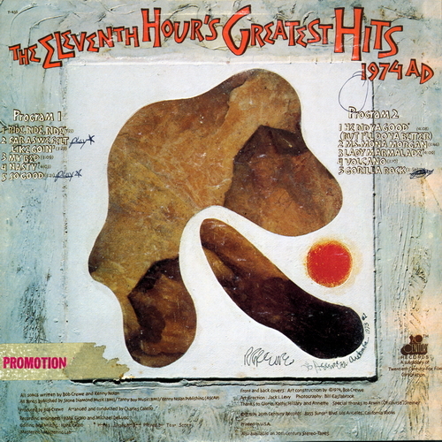 【ＬＰ】　ELEVENTH HOUR 「 GREATEST HITS 」　　 ( 20TH CENT 435 )_画像2
