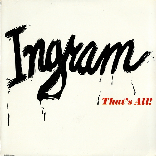 【ＬＰ】　INGRAM 「 THAT'S ALL 」 ( H & L 69021 )_画像1