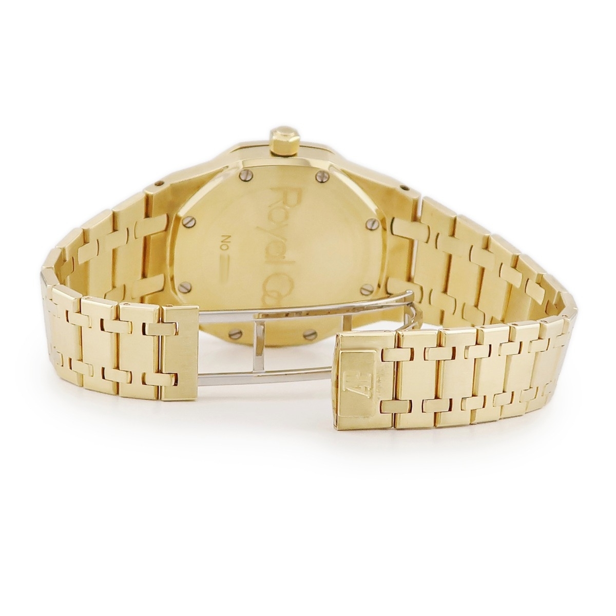 【3年保証】 オーデマピゲ ロイヤルオーク 14700BA.789 OH済 K18YG無垢 純正ダイヤ イエローゴールド デイト 自動巻き メンズ 腕時計_画像3