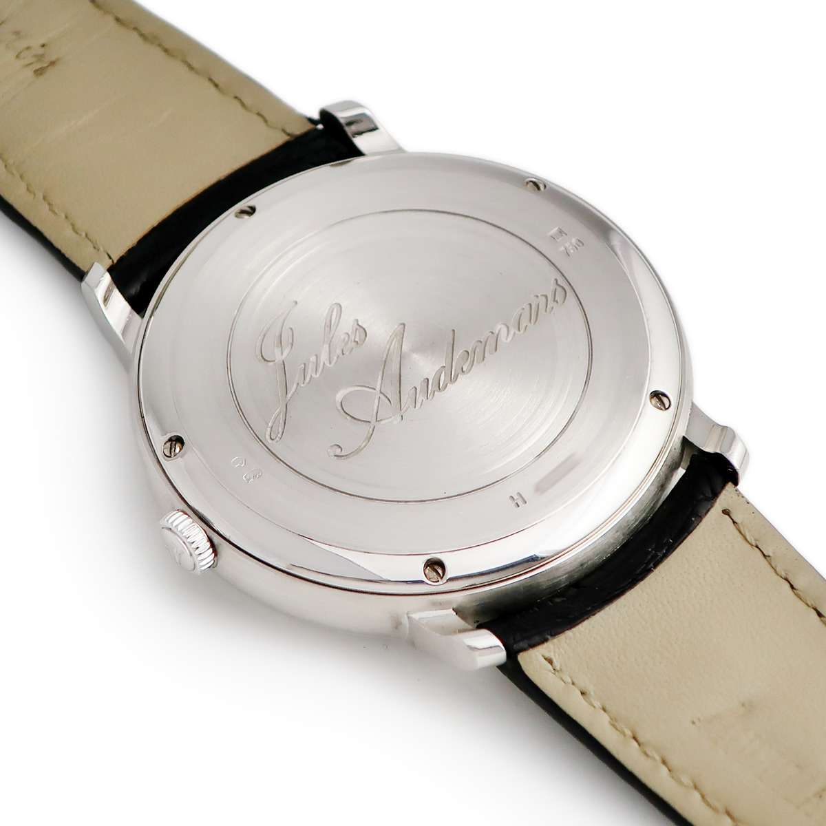 【3年保証】 オーデマピゲ ジュール オーデマ デュアルタイム 26380BC.OO.D002CR.01 OH済 K18WG無垢 シルバー 自動巻き メンズ 腕時計_画像2