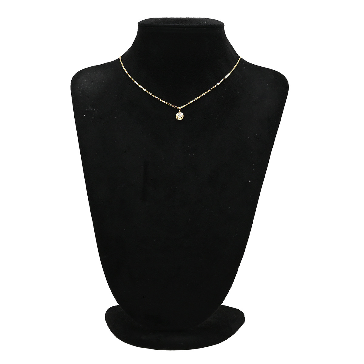  BVLGARY колье Corona колье K18YG Gold BVLGARI Au750 18K diamond 1P 1 шарик 