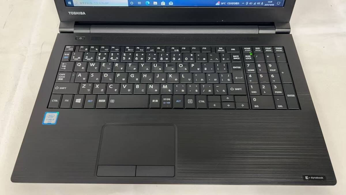 中古ノートパソコン★Windows10★TOSHIBA Core i5-6200U/@2.40/8GB/HDD 320GB/15インチ以上★_画像4