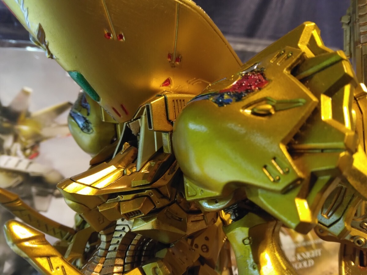 ボークス IMS ナイトオブゴールド & AT コンバート仕様 ファイブスター物語 1/100 完成品  プラモデル 完成品_画像6