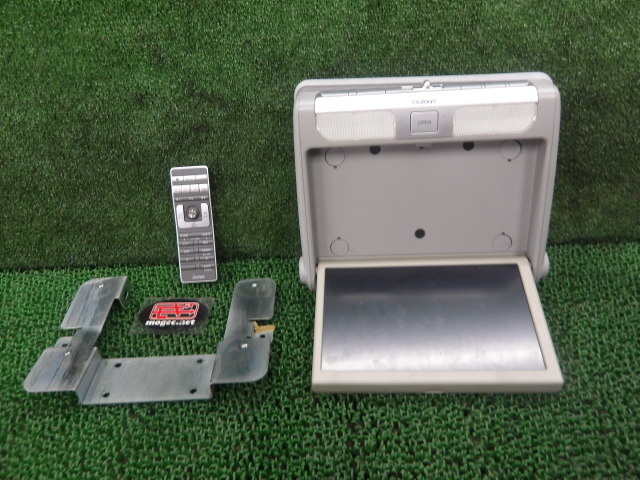 3FV1108 AEC5)) ホンダ N-BOX JF1/JF2 カスタムG 純正 ギャザズ フリップダウンモニター リモコン付 VM-108N_画像1