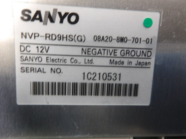 3FV1108 AEC5)) ホンダ N-BOX JF1/JF2 カスタムG 純正 ギャザズ フリップダウンモニター リモコン付 VM-108N_画像2