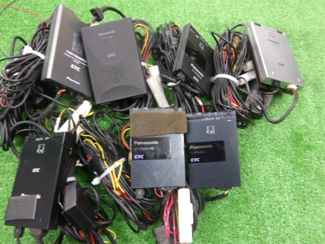 3FV5552 AYG2)) ETC車載器15個セット　まとめ売り　アンテナ分離　一体型　Panasonic/三菱/デンソー/ソニーなど_画像3