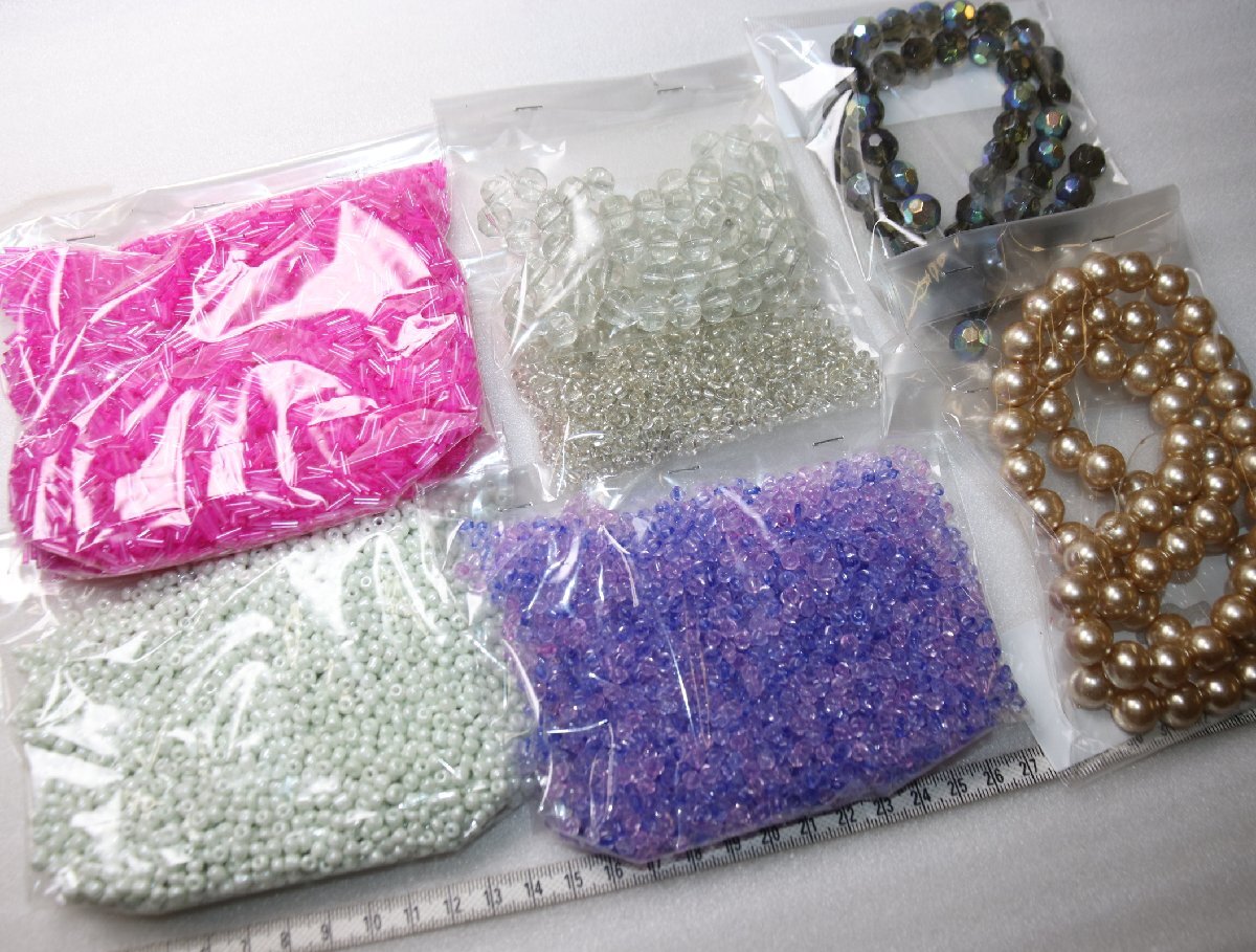 【約1kg】No.14・ガラスビーズ_画像2