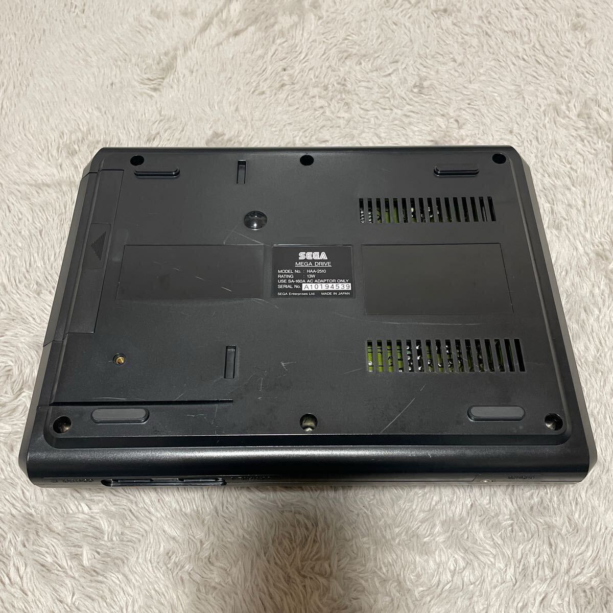 【メガモデム付】 MEGA DRIVE 本体 HAA-2510 SEGA メガドライブ HAA-2951 セガ_画像3