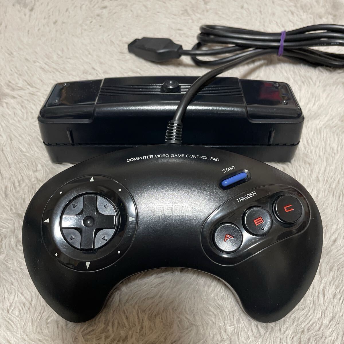 【メガモデム付】 MEGA DRIVE 本体 HAA-2510 SEGA メガドライブ HAA-2951 セガ_画像9