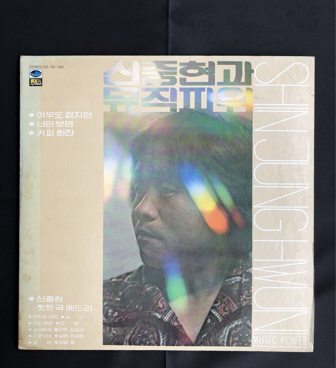 韓ロック・サイケデリック！ SHIN JOONG HYUN & MUSIC POWER (シン・ジュンヒョン&ミュージックパワー / 第1集) 1980年 1st PS LP_画像1