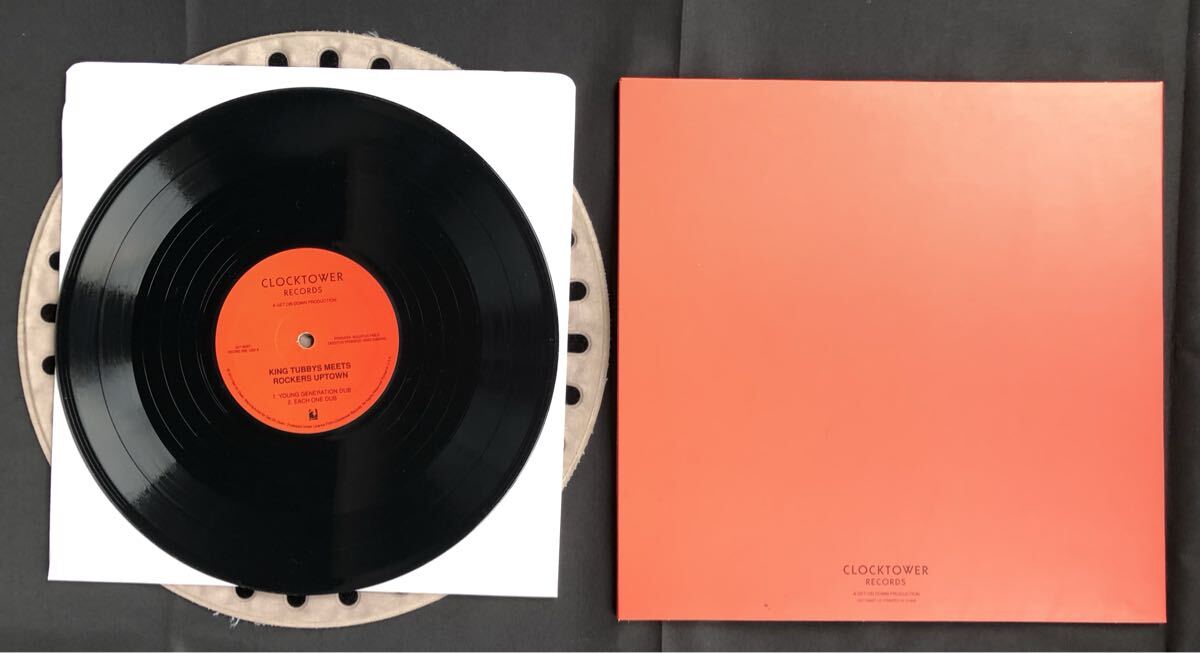 ほぼ未使用盤！ 10インチ3枚組セット KING TUBBY / MEETS ROCKERS UPTOWN スペシャルBOX リイシュー ブックレット付 DUB名盤！US cut_画像5