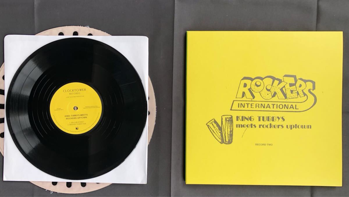 ほぼ未使用盤！ 10インチ3枚組セット KING TUBBY / MEETS ROCKERS UPTOWN スペシャルBOX リイシュー ブックレット付 DUB名盤！US cut_画像6
