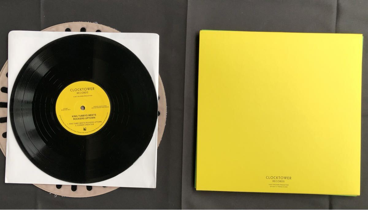 ほぼ未使用盤！ 10インチ3枚組セット KING TUBBY / MEETS ROCKERS UPTOWN スペシャルBOX リイシュー ブックレット付 DUB名盤！US cut_画像7