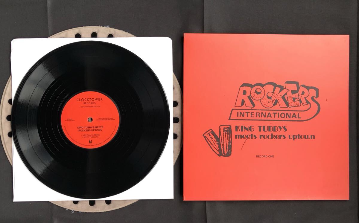 ほぼ未使用盤！ 10インチ3枚組セット KING TUBBY / MEETS ROCKERS UPTOWN スペシャルBOX リイシュー ブックレット付 DUB名盤！US cut_画像4