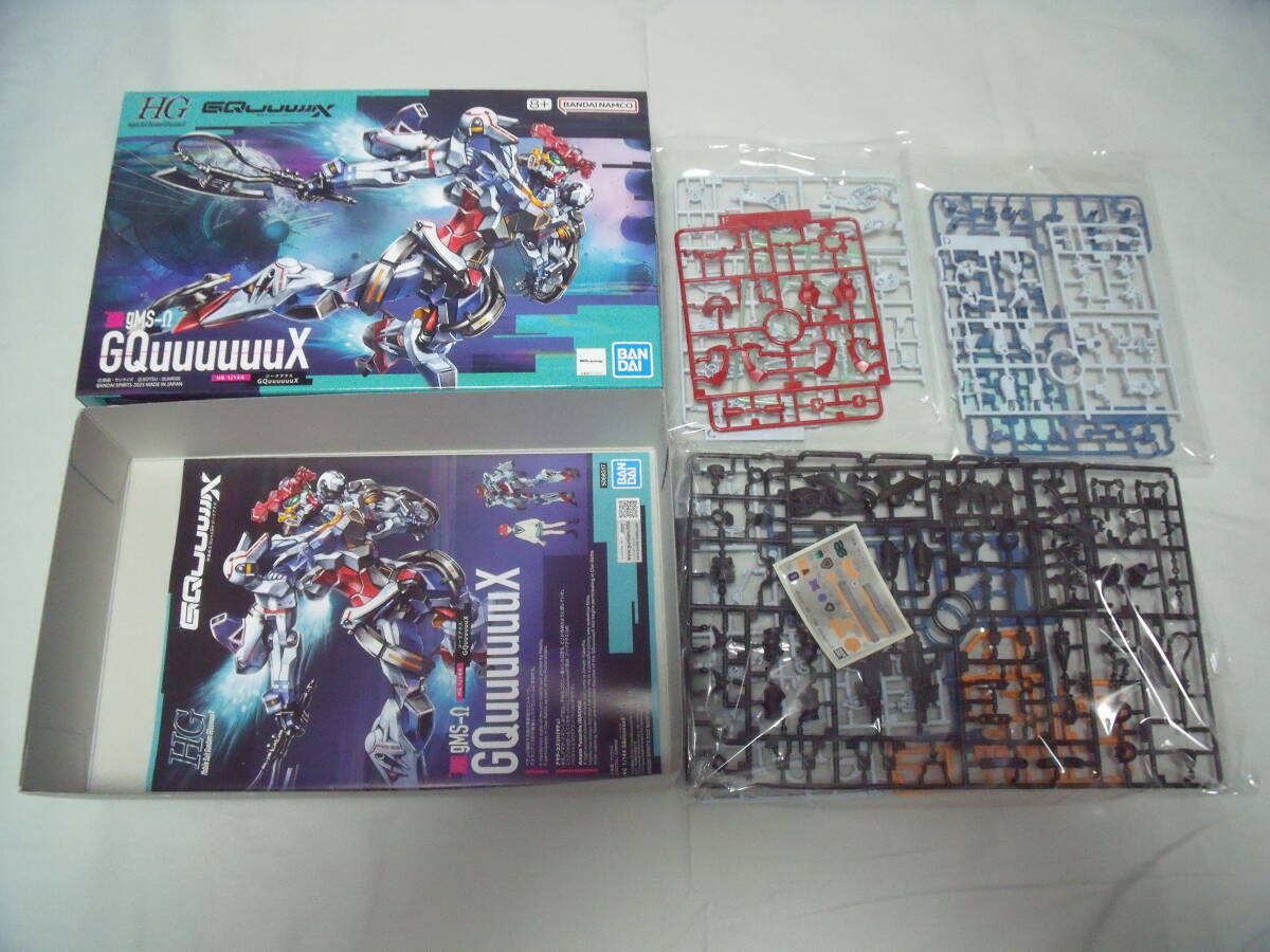 【未組み立て新品】HG 1/144 MS-09 リックドム ガイア機/オルテガ機 （GQ）＆HG 1/144 機動戦士Gundam GQuuuuuuX ジークアクス _画像2
