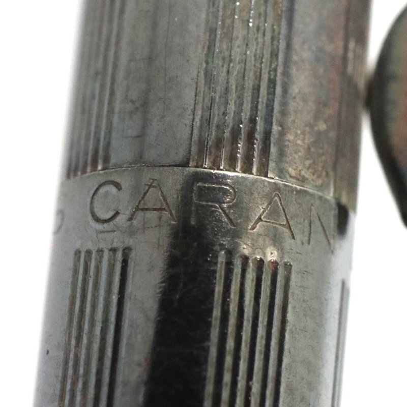 ◆ 送料無料 ◆ CARAN D'ACHE / カランダッシュ ◆ シャープペンシル シャーペン ノック式 ガンメタリック_画像7