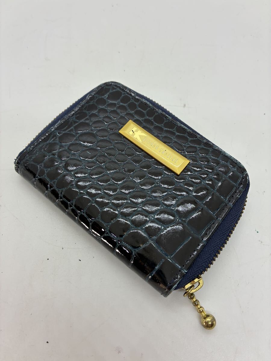 HIROKO KOSHINO ヒロココシノ　レザー　コインケース_画像1