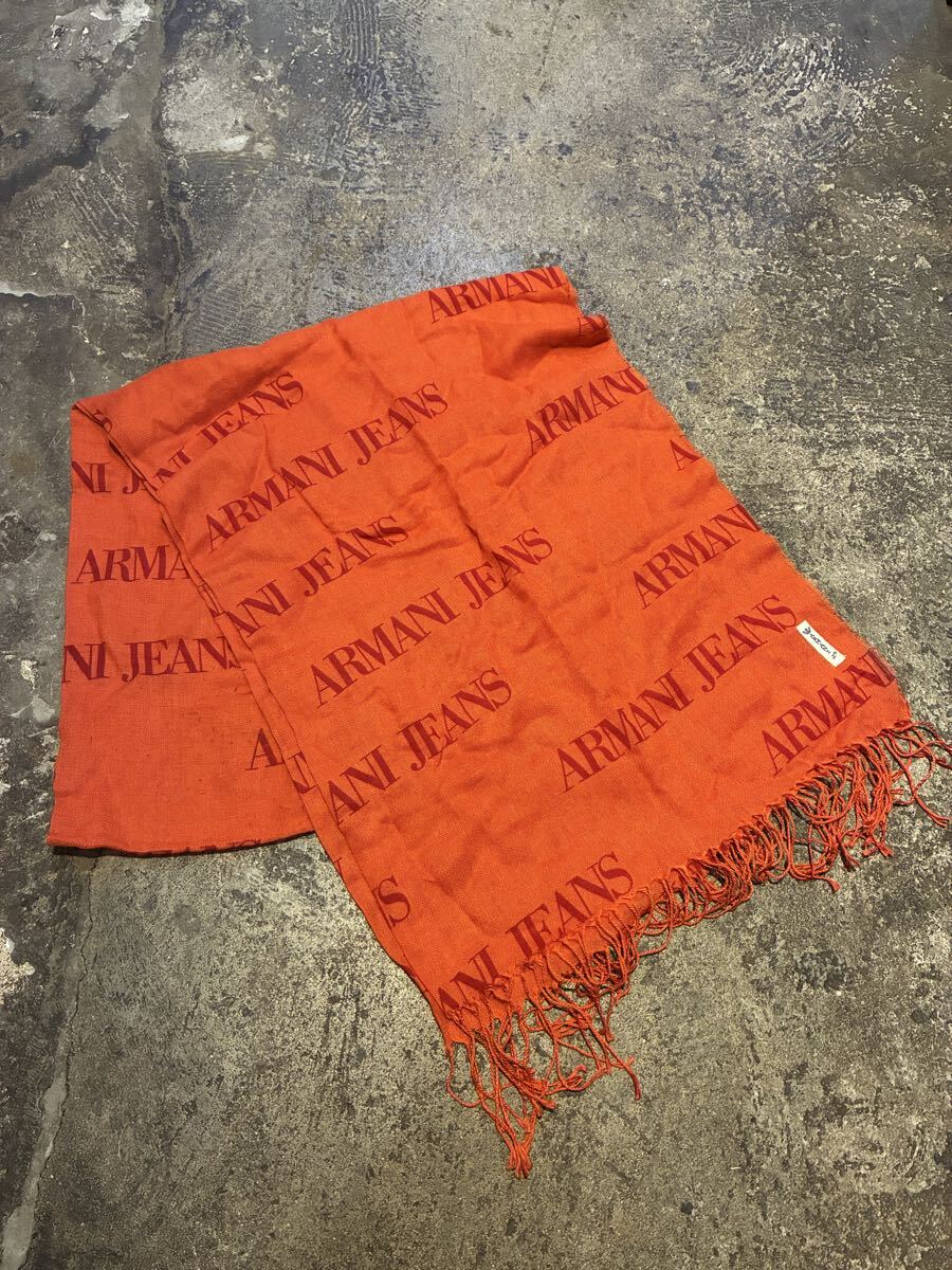 Италия производства ARMANI JEANS AJ палантин muffler orange