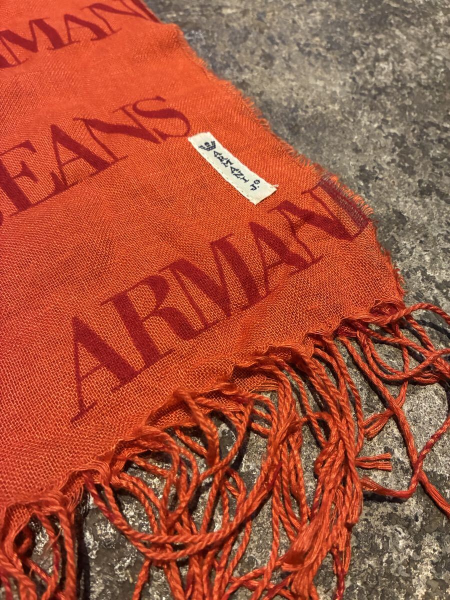 Италия производства ARMANI JEANS AJ палантин muffler orange