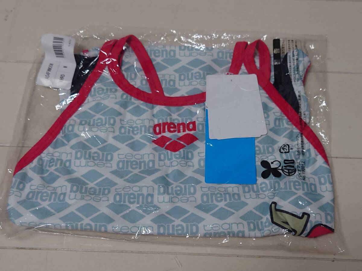 arena アリーナ 練習用競泳水着 タフスーツ TOUGHSUIT AS4FWM00W M WHRD 未使用品_画像4